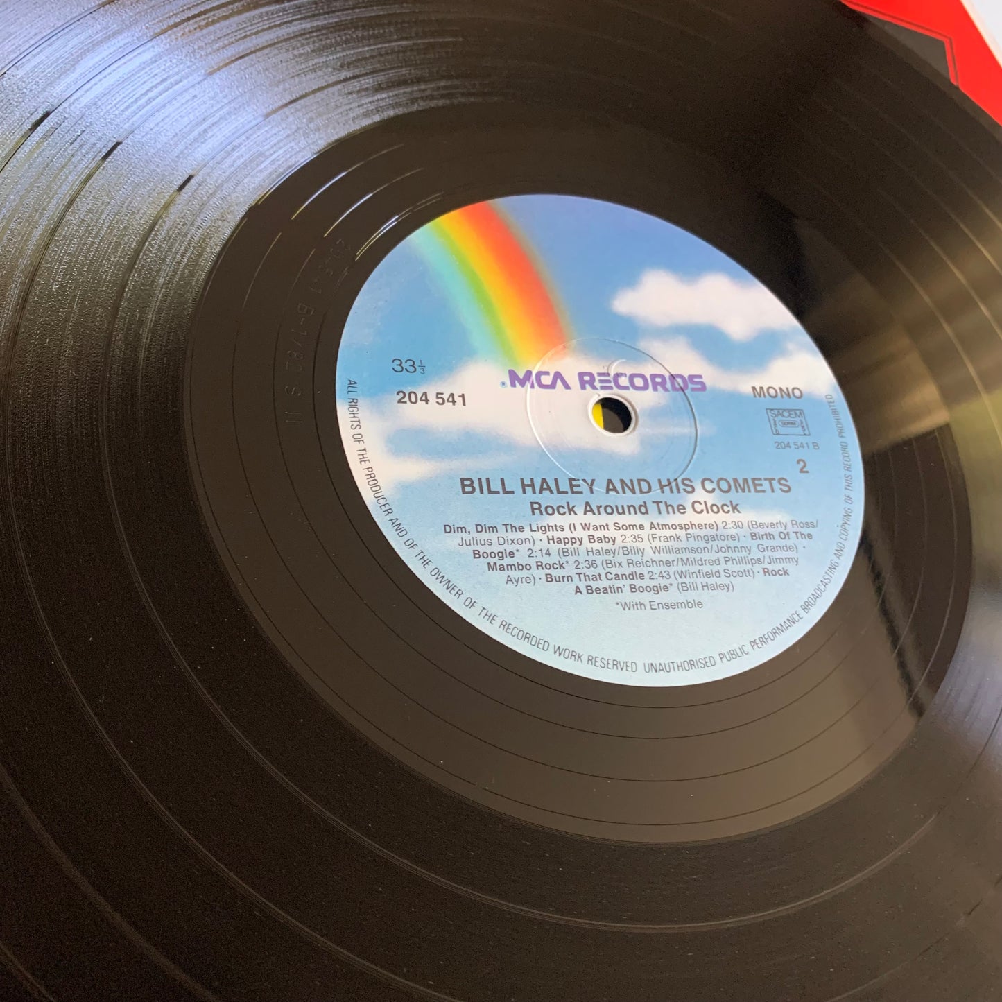 Bill Haley And His Comets - Rock Around The Clock - LP 1982 Occasion
