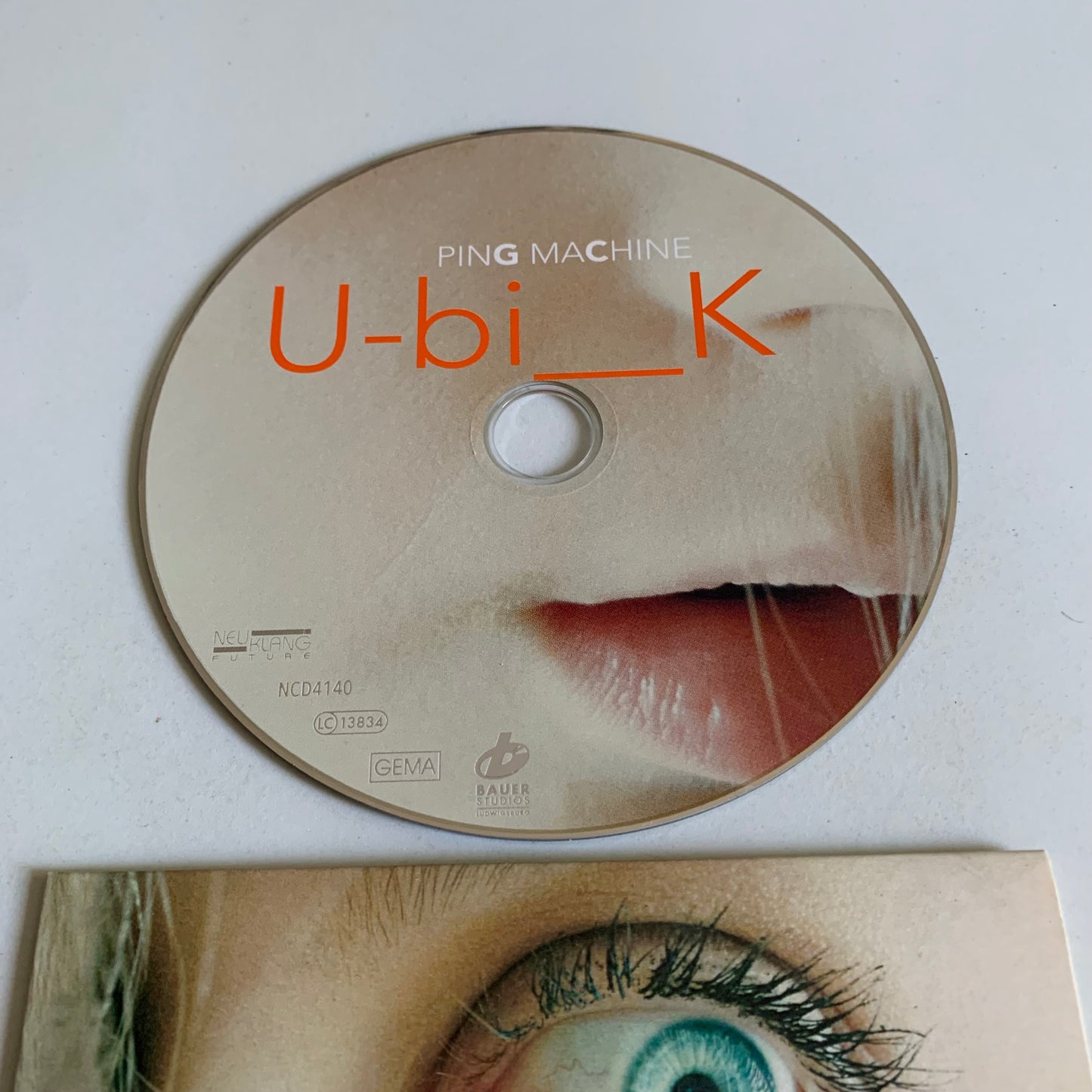 CD - Ping Machine - U-bi__K - Single 2016 Promo Occasion