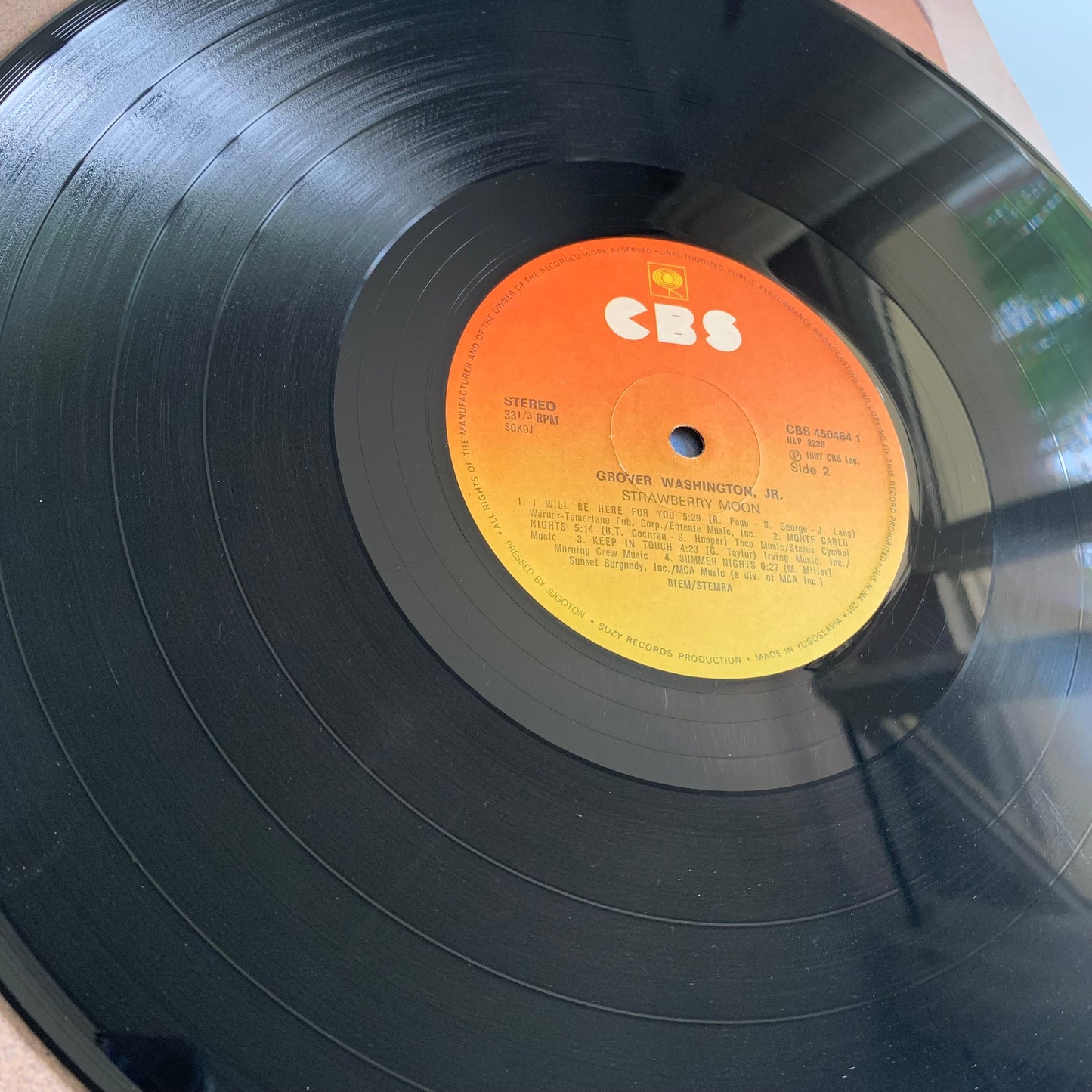 Grover Washington, Jr. - Strawberry Moon - LP 1987 Occasion