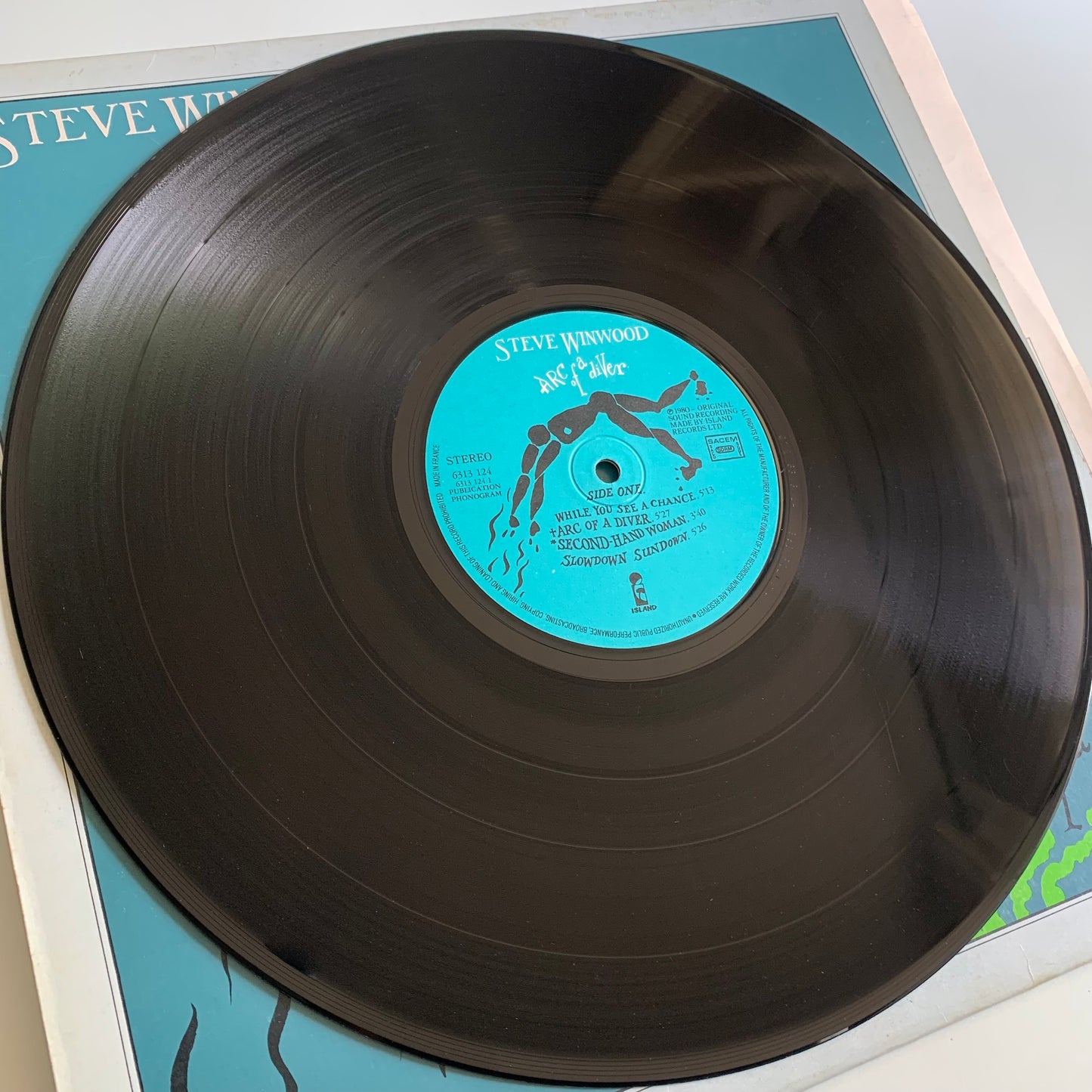 Steve Winwood - Arc Of A Diver - LP 1980 Occasion