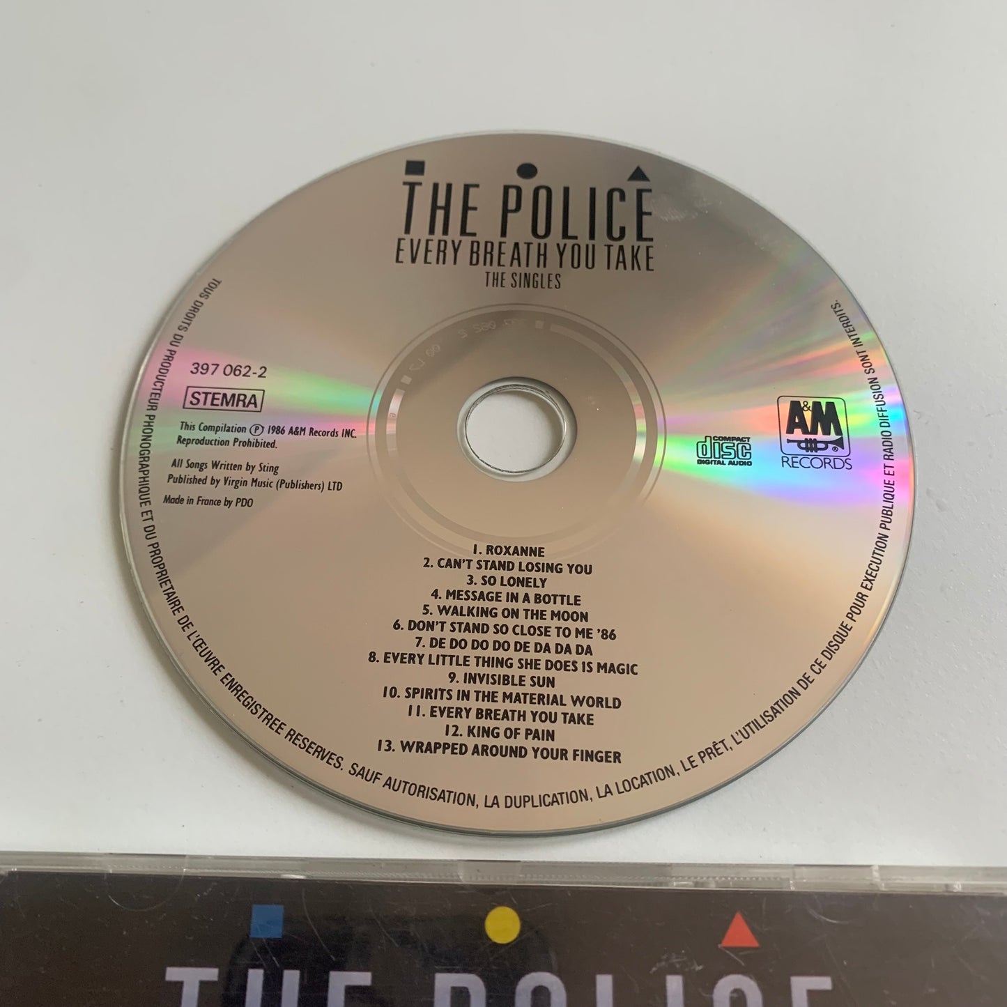 CD - The Police - Every Breath You Take - The Singles - Occasion