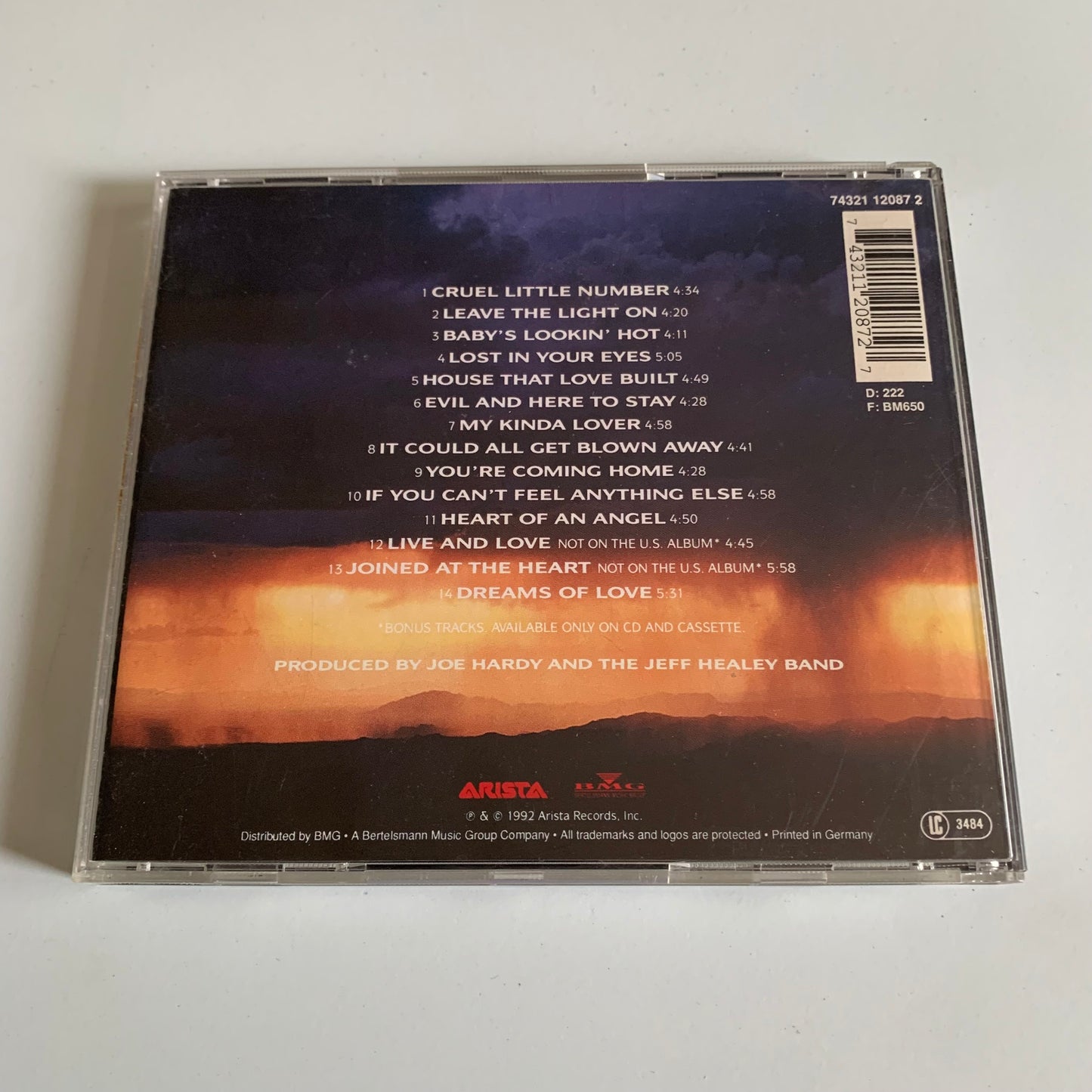 CD - The Jeff Healey Band - Feel This - 1992 Occasion