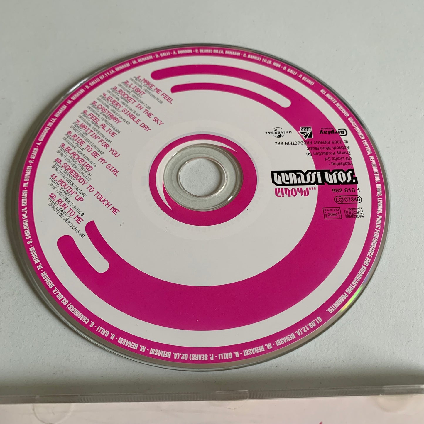 CD - Benassi Bros. - Phobia - 2005 Occasion