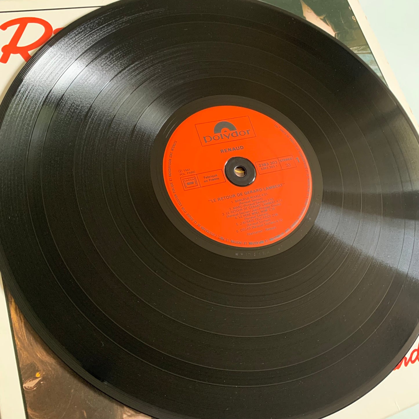 Renaud - Le Retour de Gérard Lambert - LP 1981 Occasion