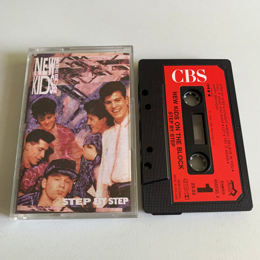NKOTB -New Kids On The Block - Step By Step - 1990 Occasion