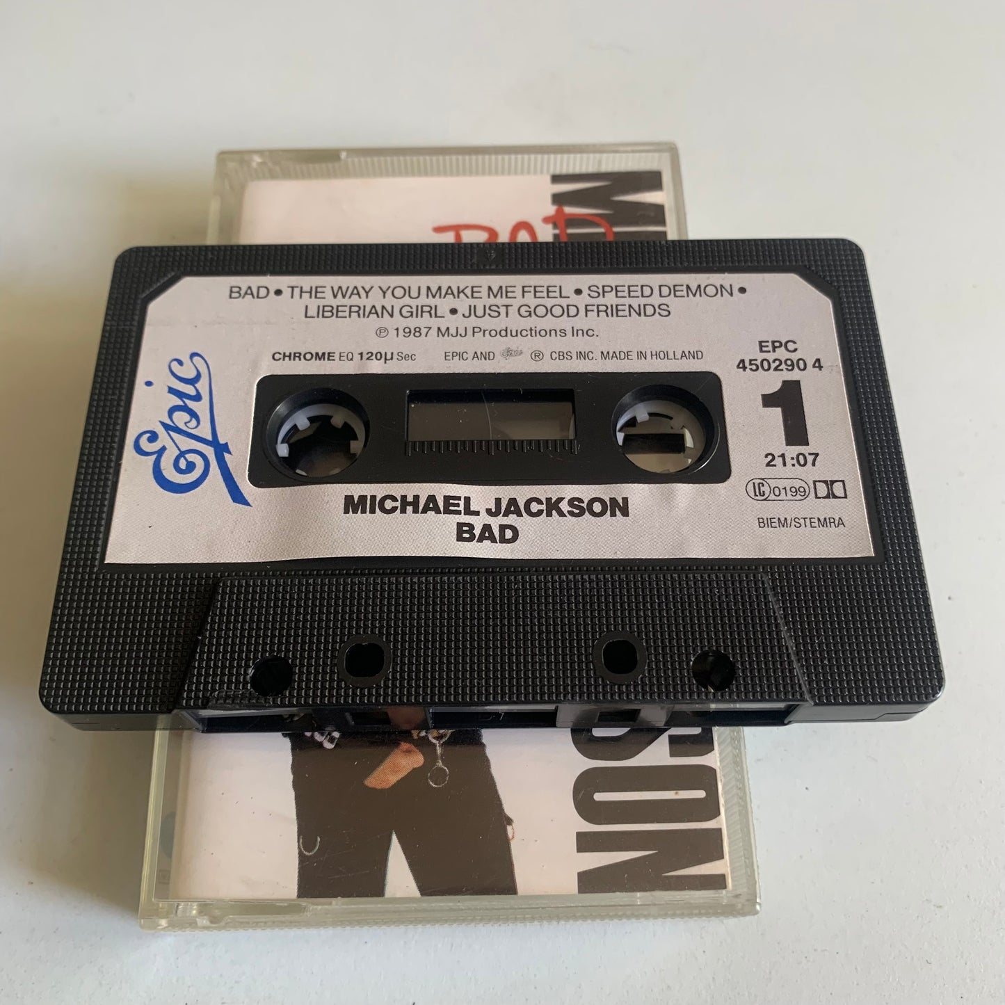Michael Jackson - Bad - 1987 Occasion