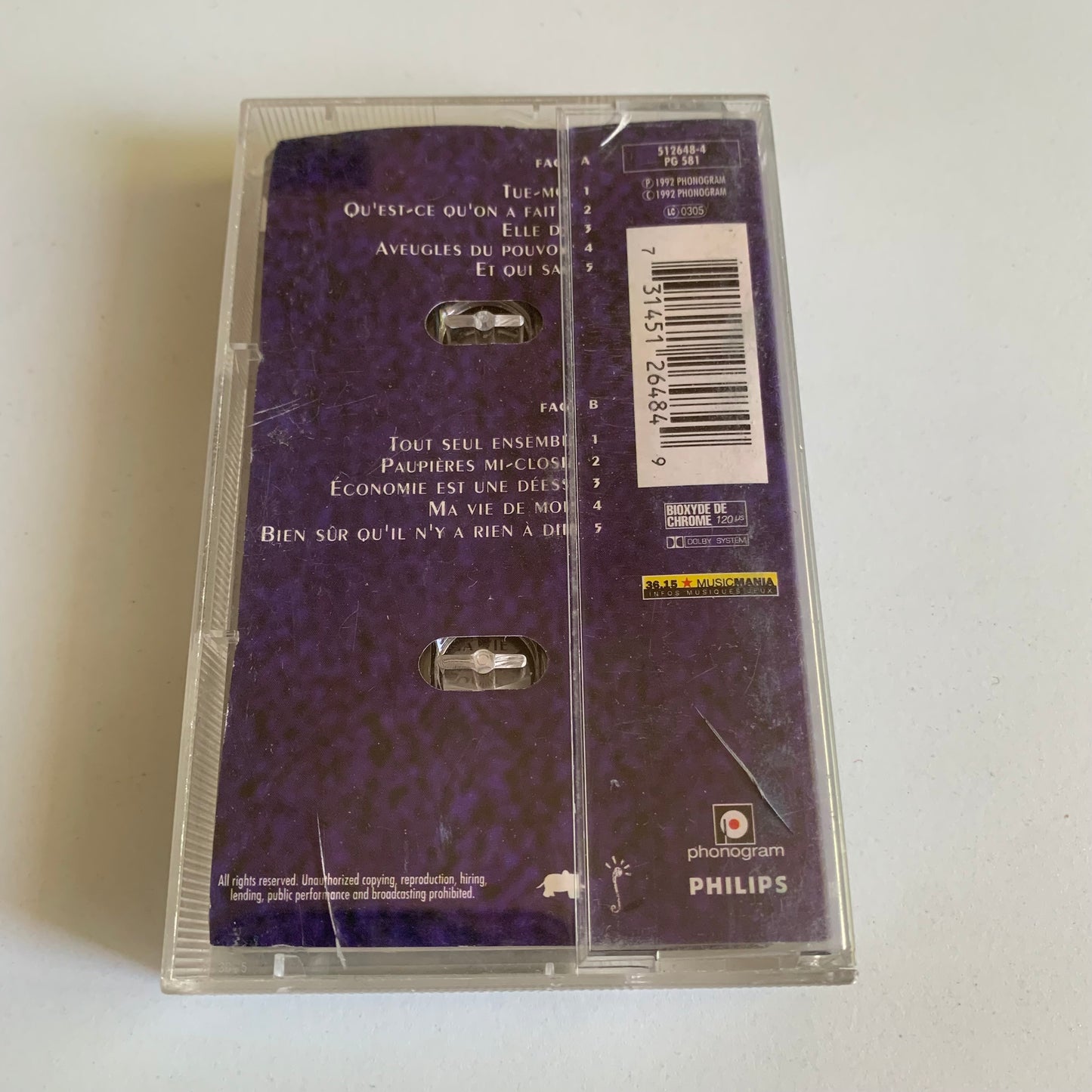 Florent Pagny - Réaliste - 1992 Occasion