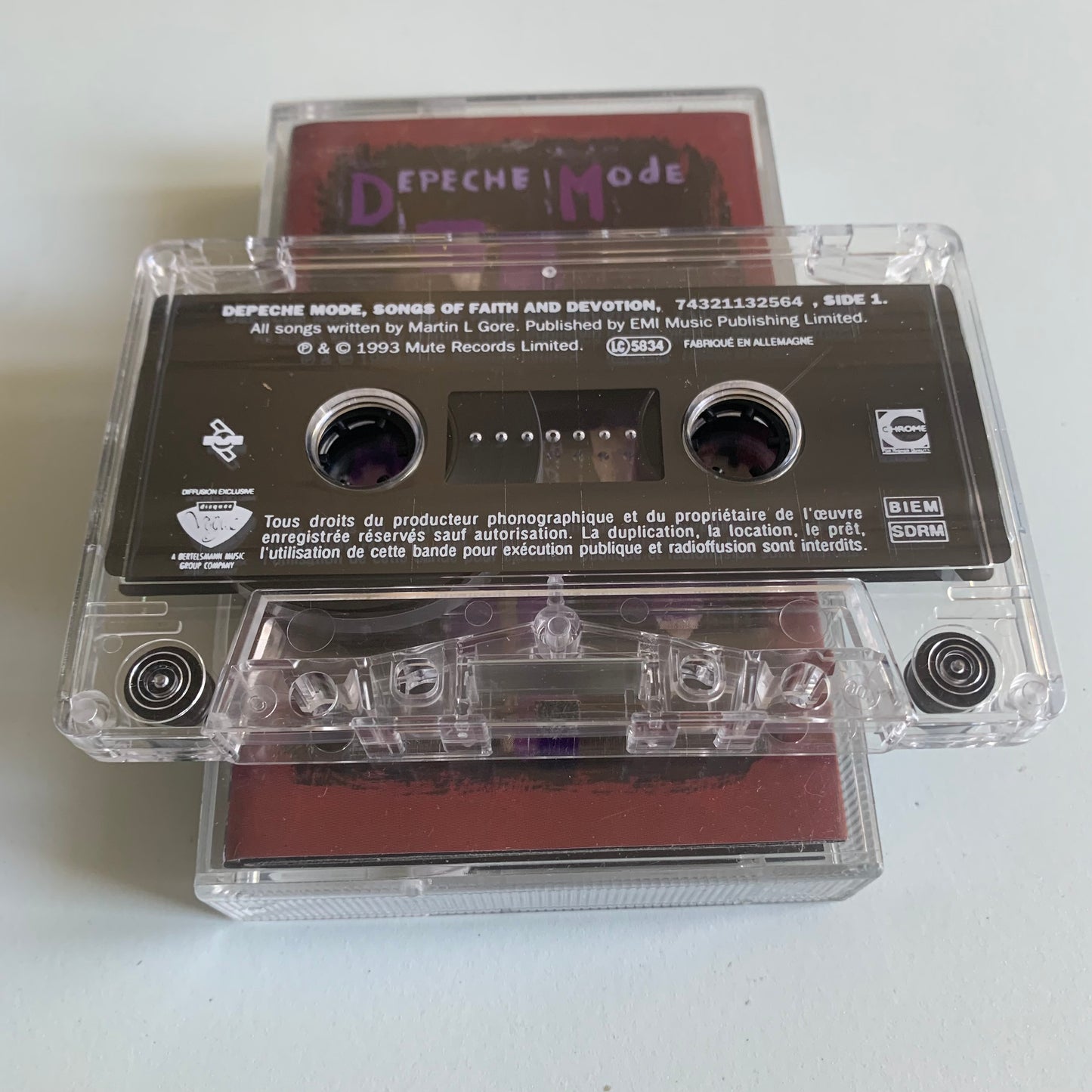 Depeche Mode - Songs Of Faith And Devotion 1993 Occasion