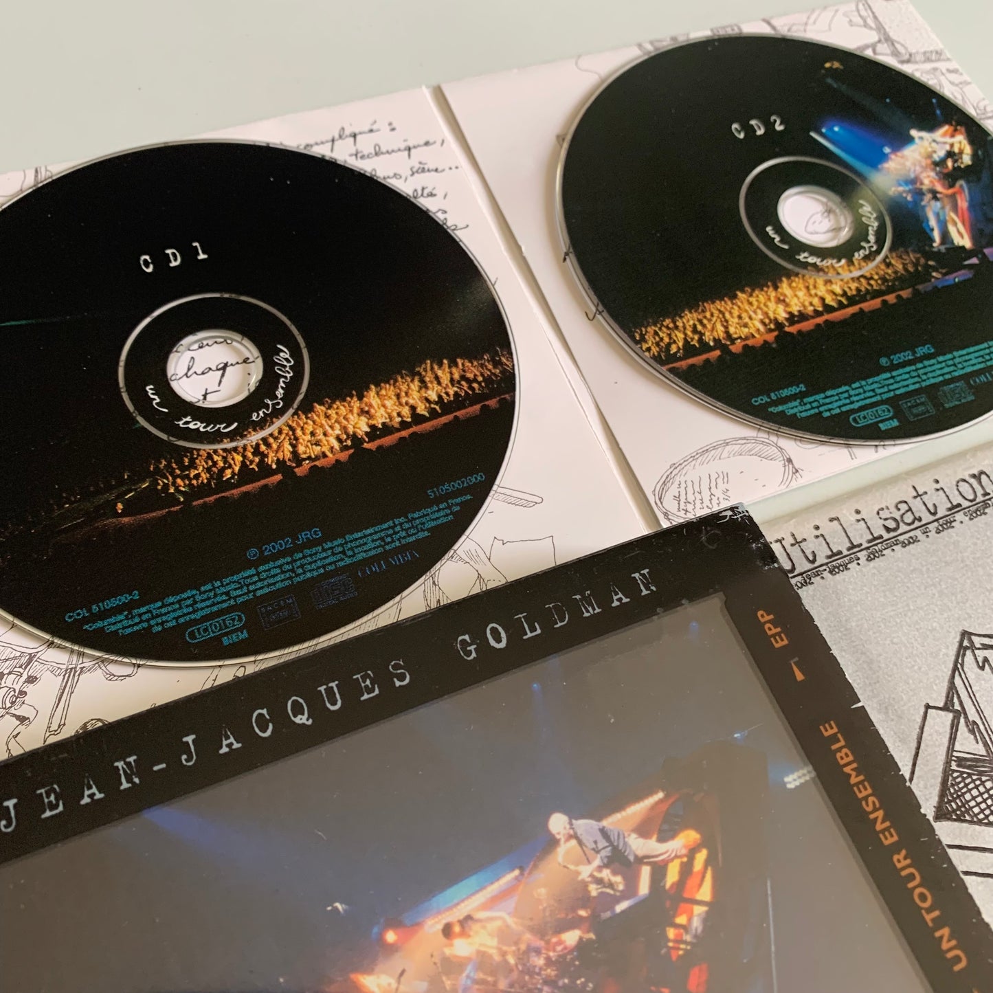 CD Box - Jean-Jacques Goldman - Un Tour Ensemble - Tournée 2002 - 2003 Occasion