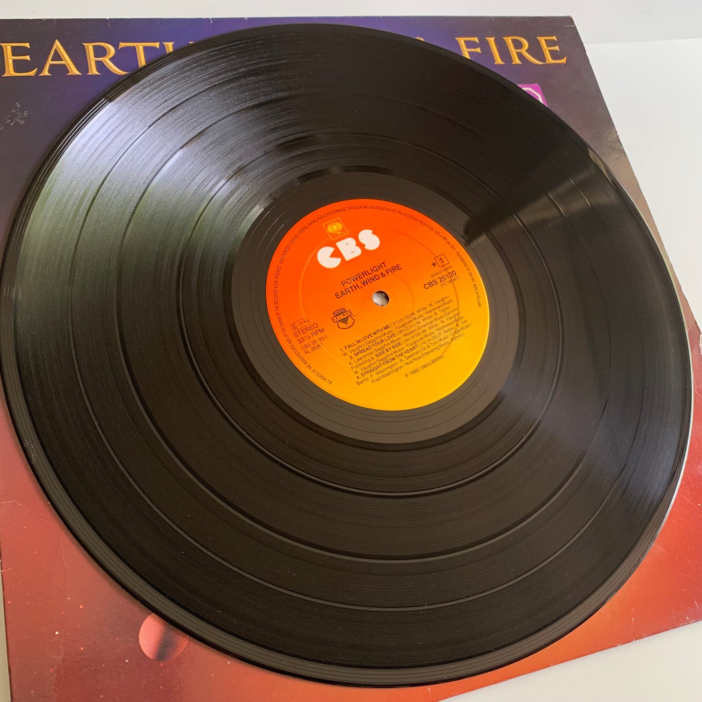 Earth, Wind & Fire - Powerlight - LP 1983 Occasion