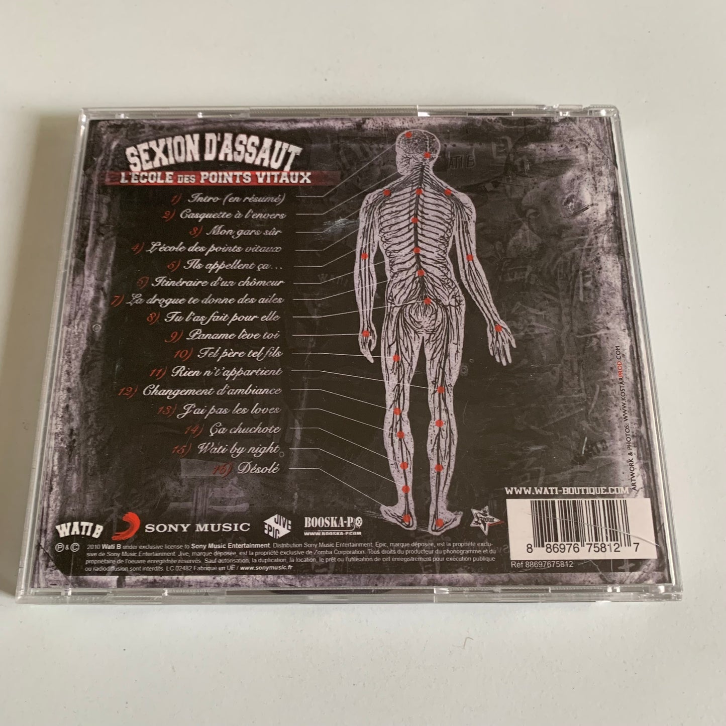 CD - Sexion D’Assaut - L’Ecole Des Points Vitaux - 2010 Occasion
