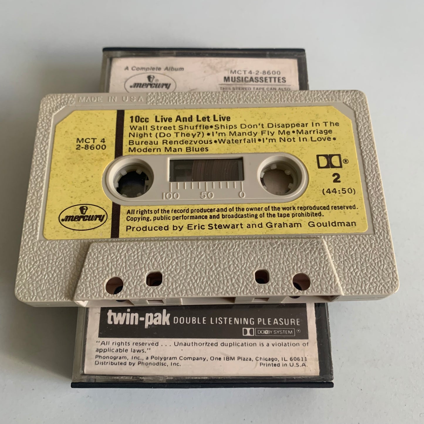 10cc - Live And Let Live - 1977 Occasion