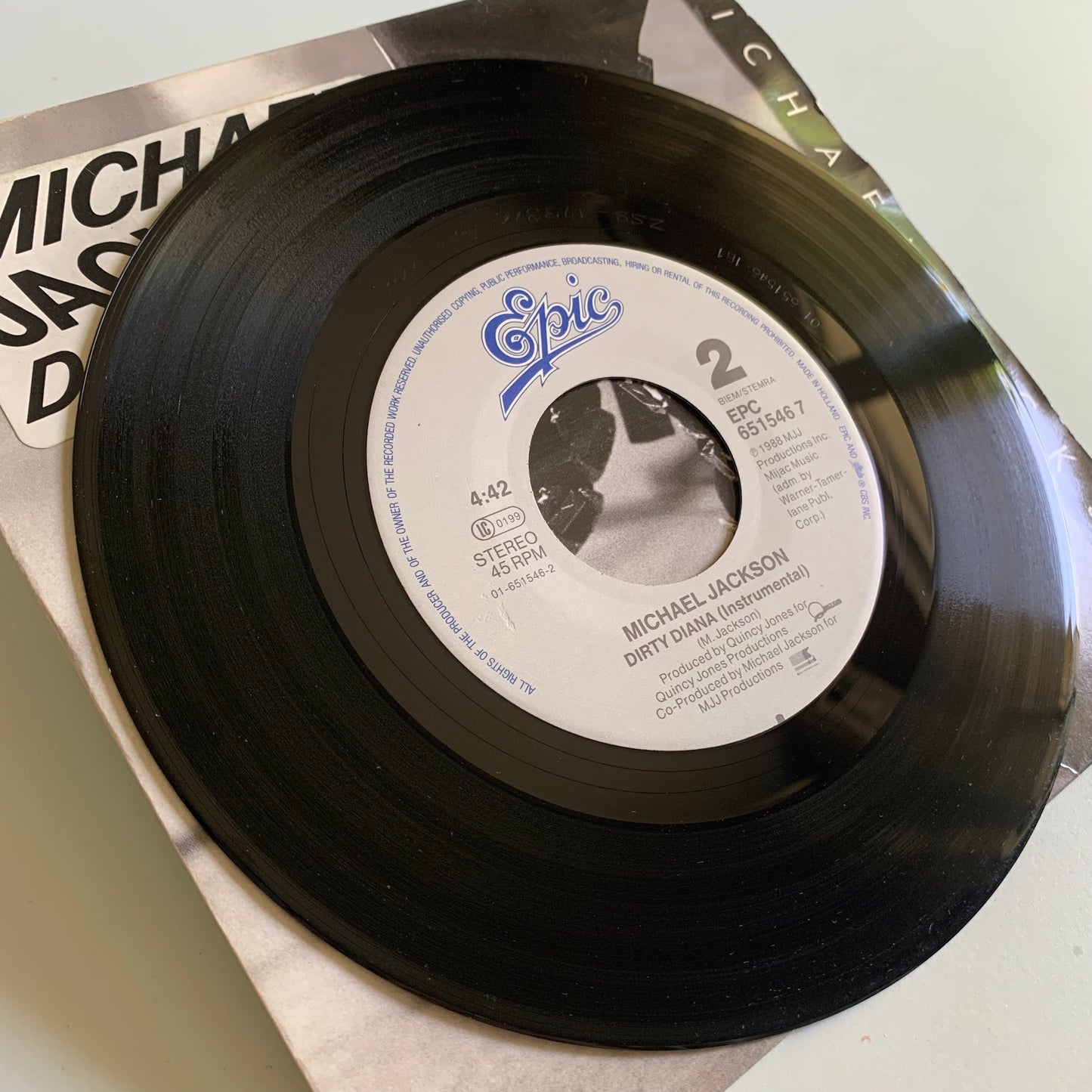 Michael Jackson - Dirty Diana - 1988 Occasion