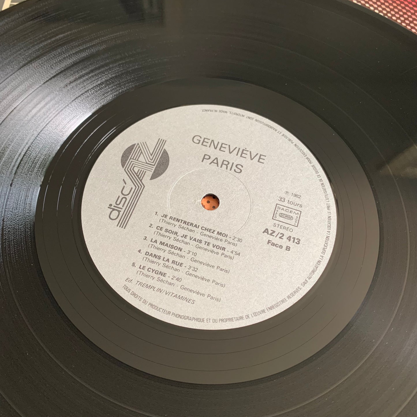Geneviève Paris - Geneviève Paris - LP 1982 Occasion