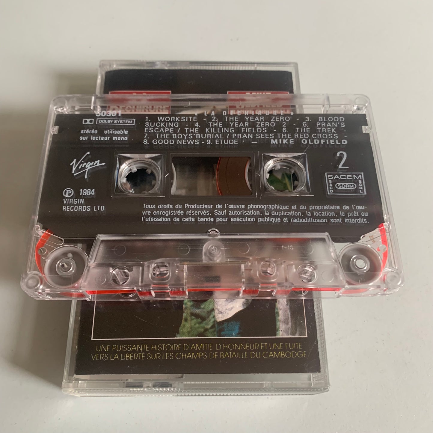 Mike Oldfield - La Déchirure Bande Originale Du Film - 1985 Occasion