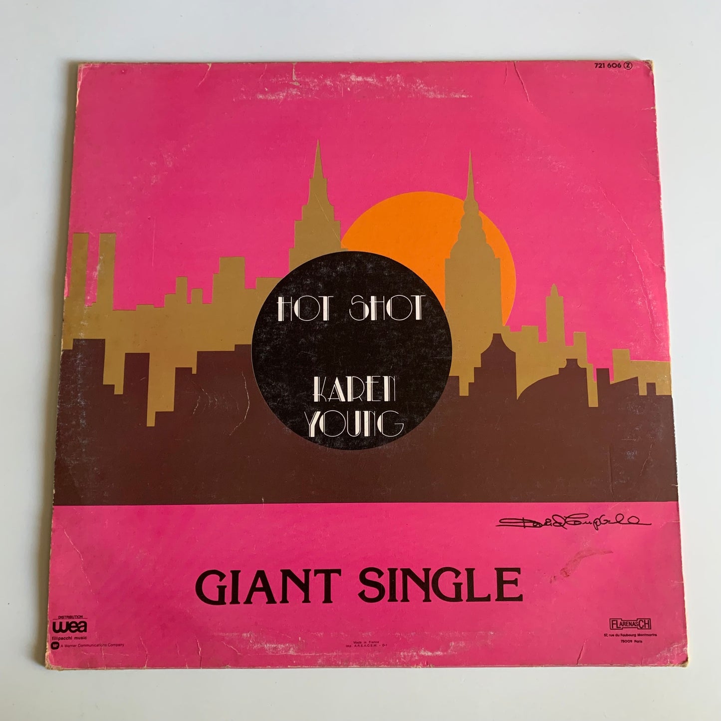 Karen Young - Hot Shot - Maxi Single 1978 Occasion