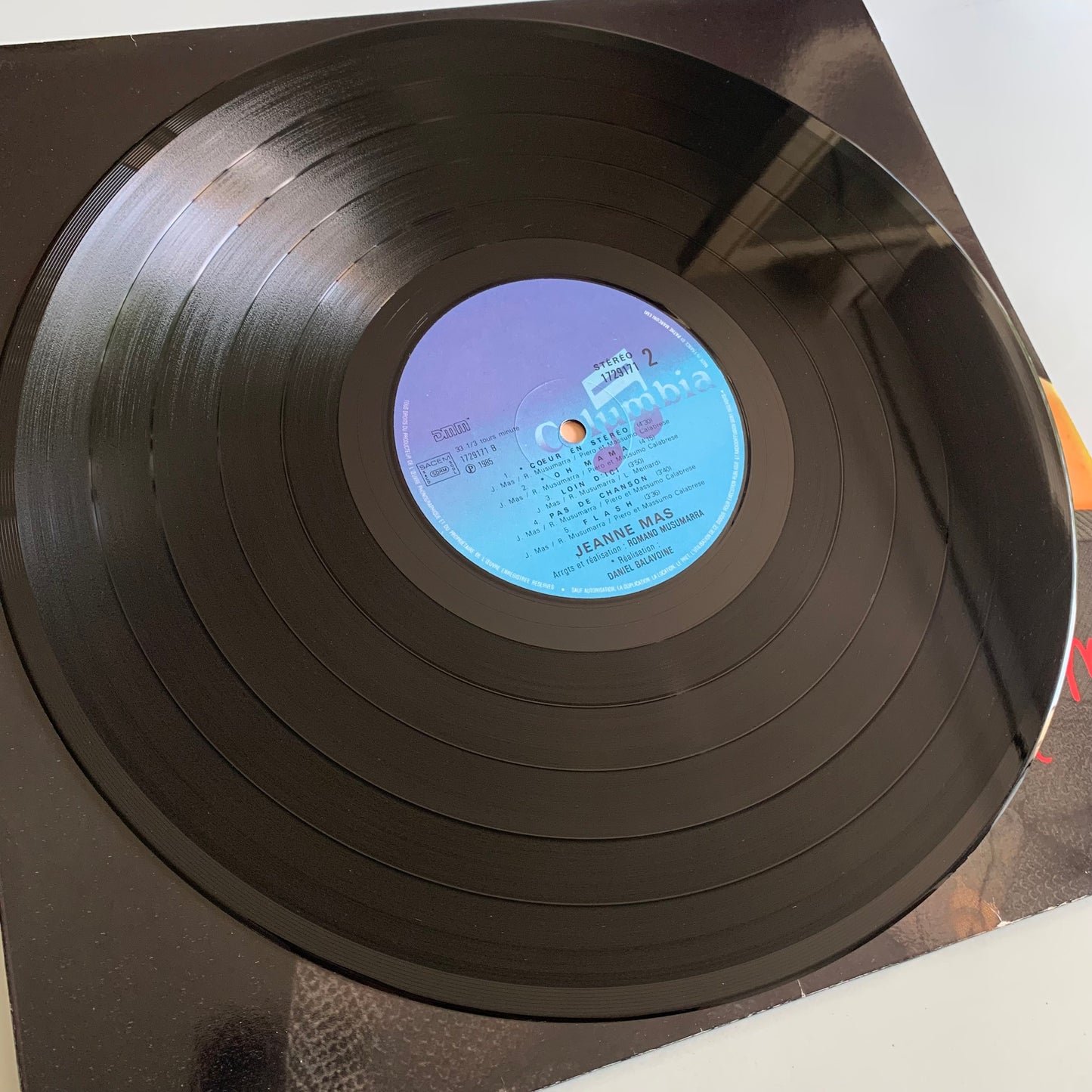 Jeanne Mas - Jeanne Mas - LP 1985 Occasion
