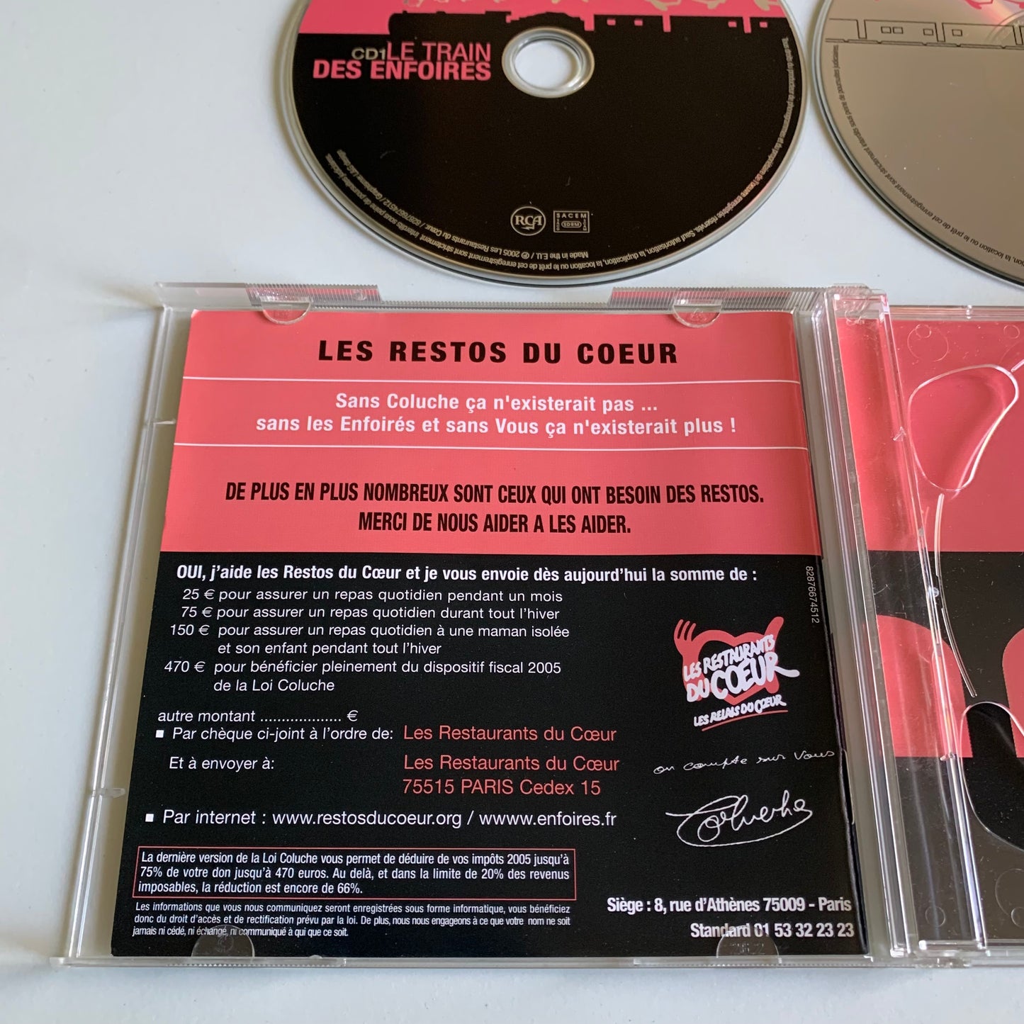 Les Enfoirés - 2005 - Le Train Des Enfoirés Occasion