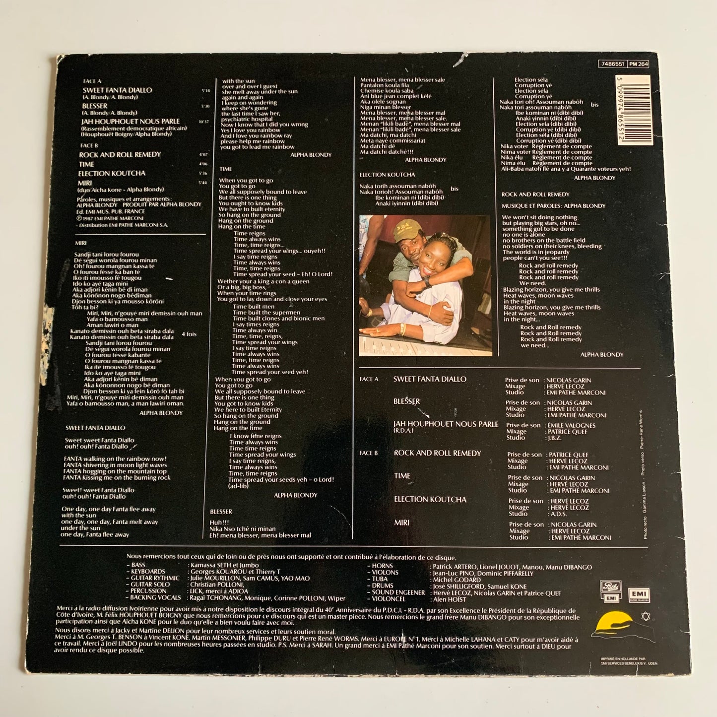 Alpha Blondy - The Solar System - LP 1987