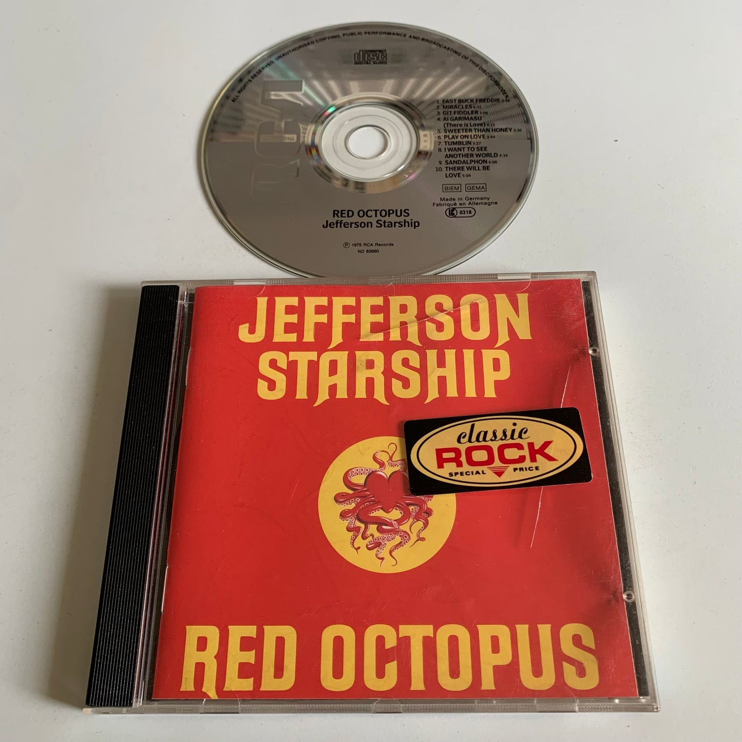 Jefferson Starship - Red Octopus - Occasion
