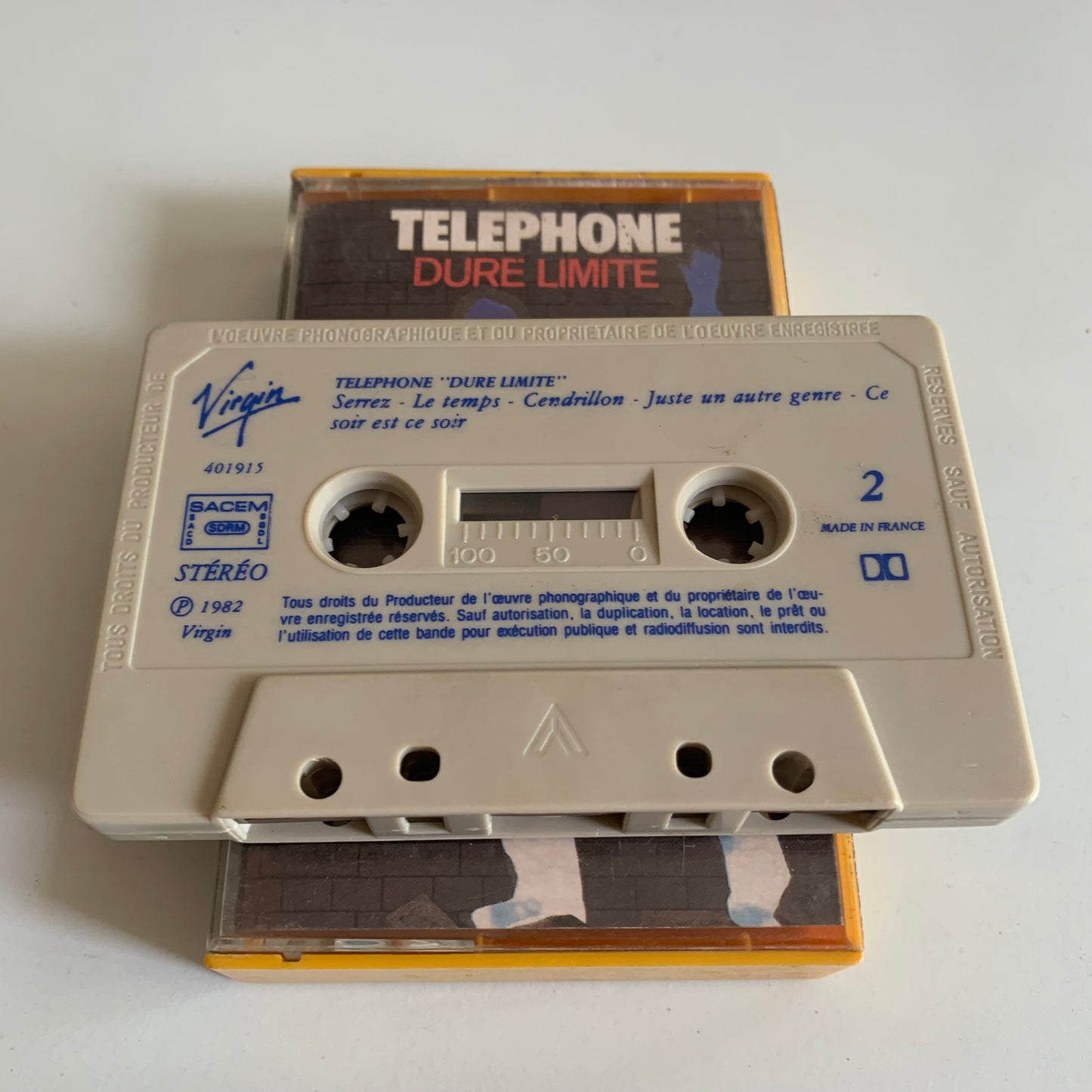 Telephone - Dure Limite - 1982 Occasion