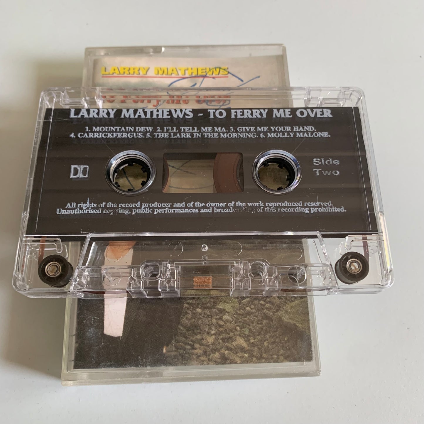 Larry Mathews - To Ferry Me Over - Dédicace Occasion