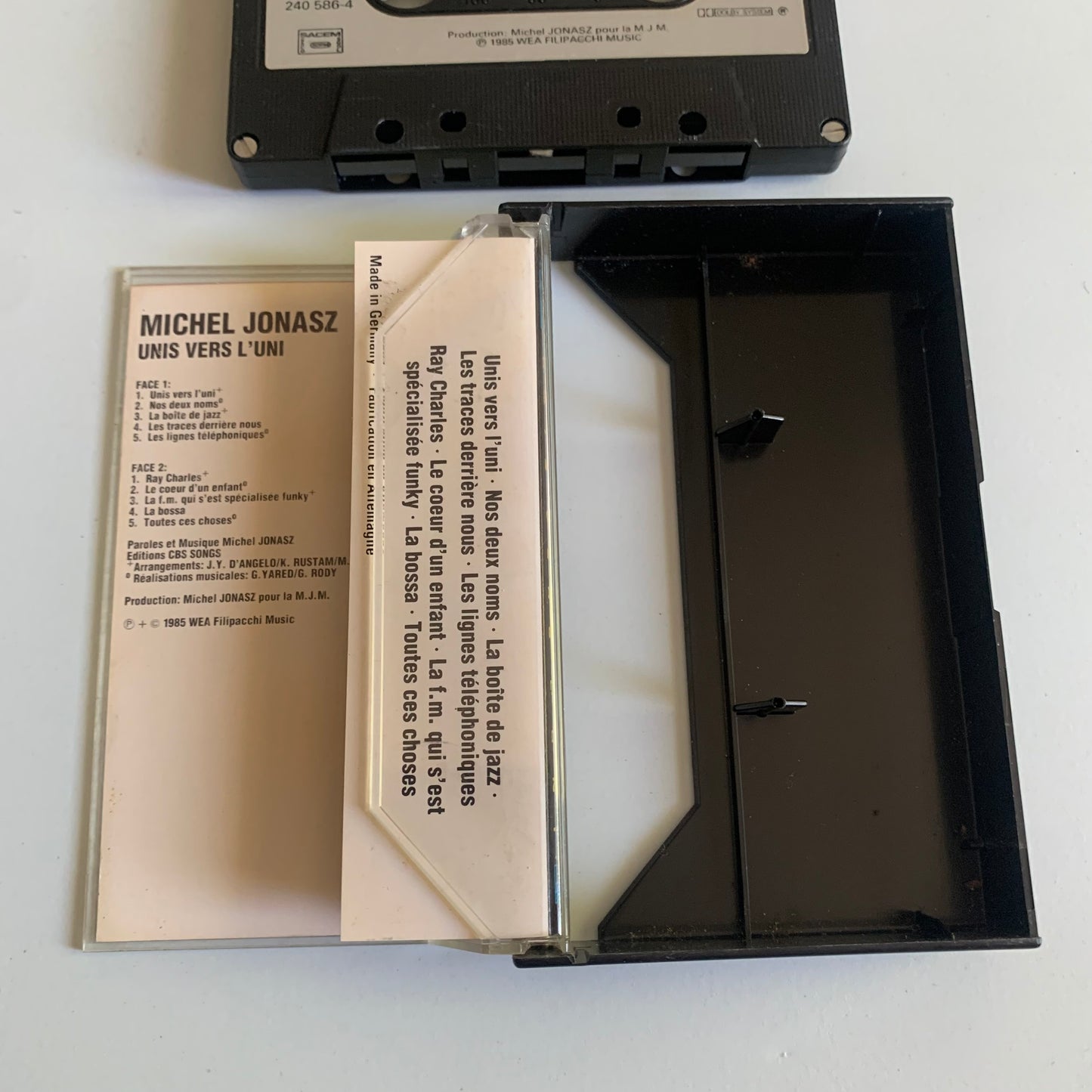 Michel Jonasz - Unis Vers L'uni - 1985 Occasion