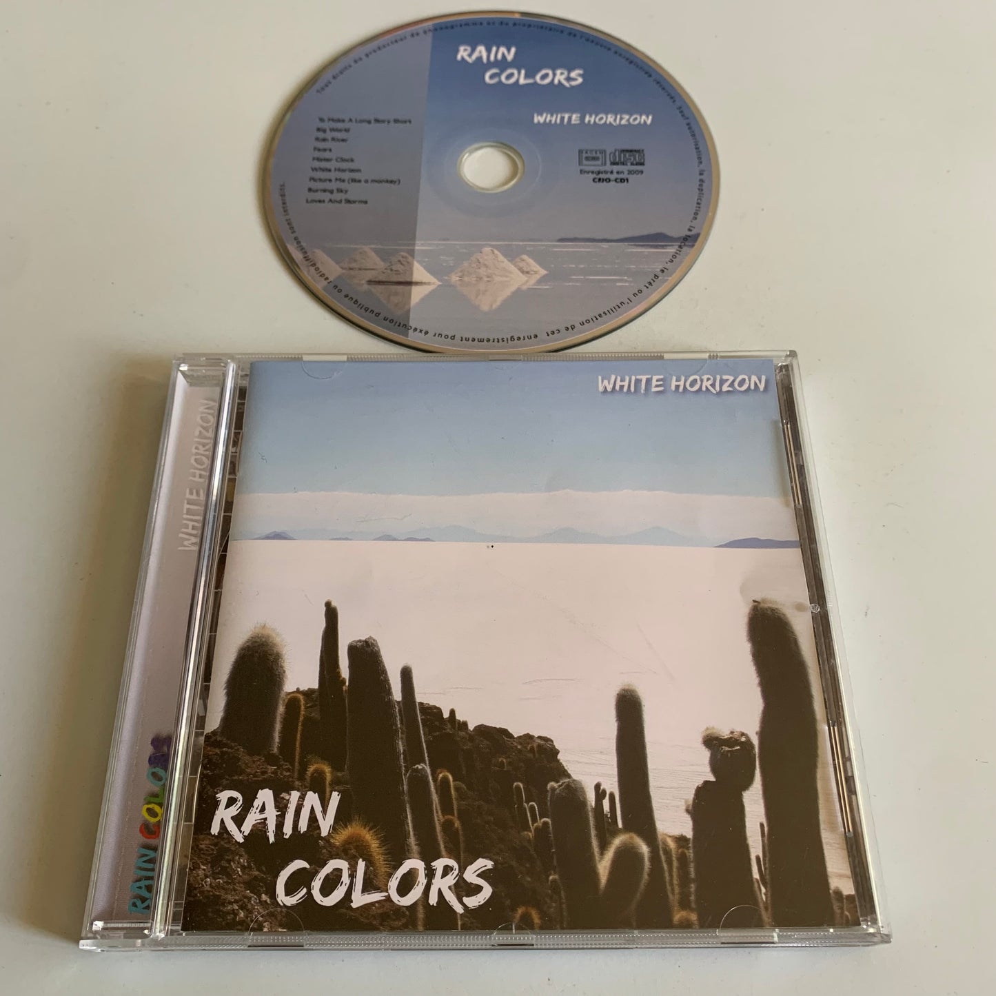 CD - Rain Colors - White Horizon - 2009 Occasion