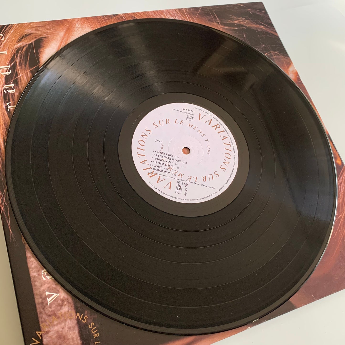 Vanessa Paradis - Variations Sur Le Même T'Aime - LP 1990 Occasion