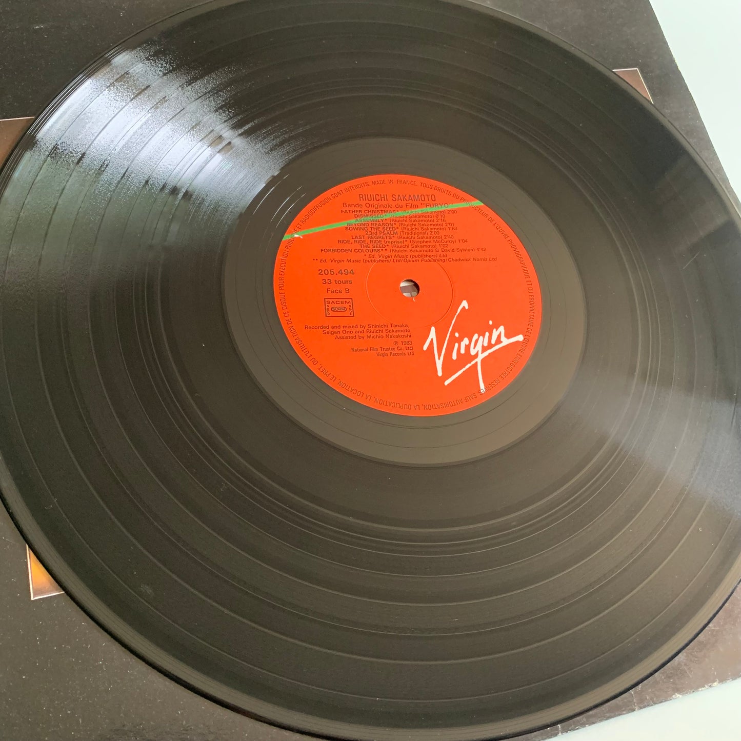 Ryuichi Sakamoto - Furyo - Bande Originale Du Film - 1983 Occasion