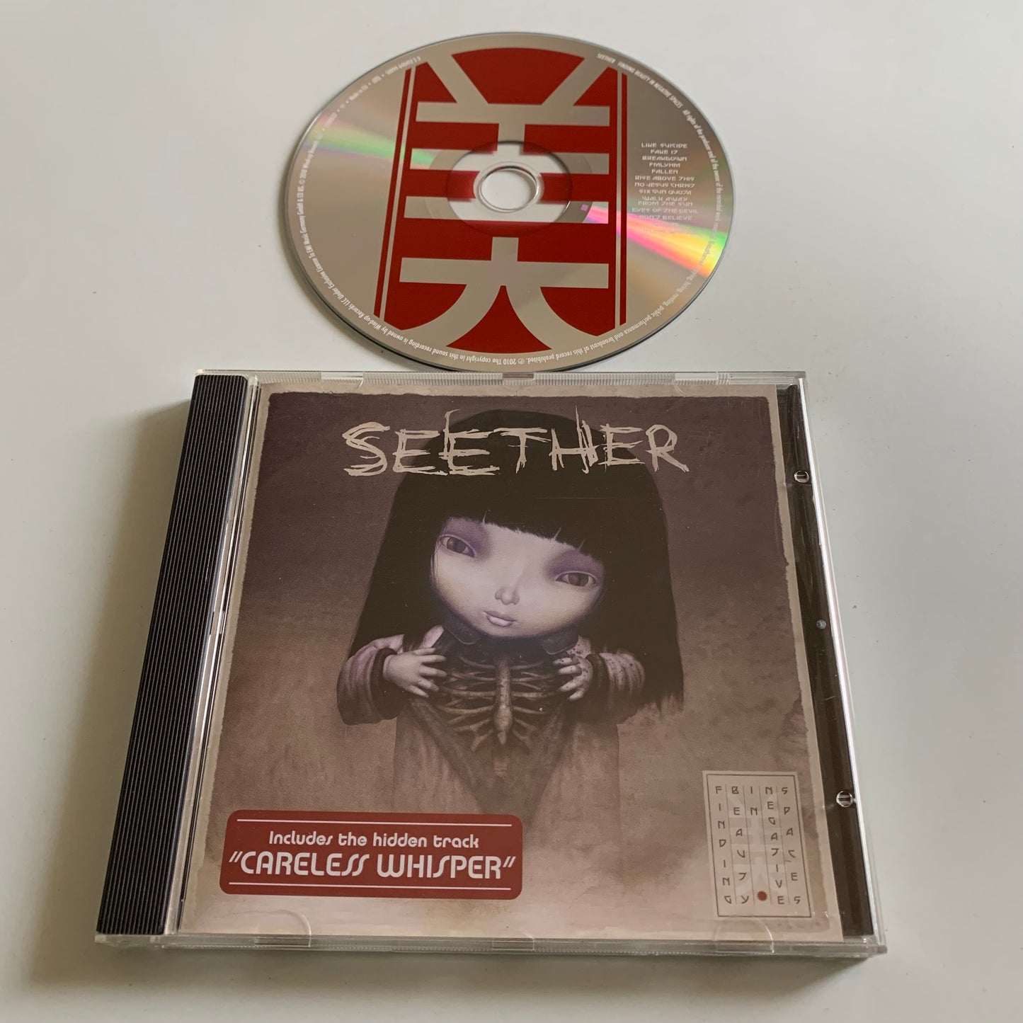 CD - Seether - Finding Beauty In Negative Spaces - 2010 Occasion