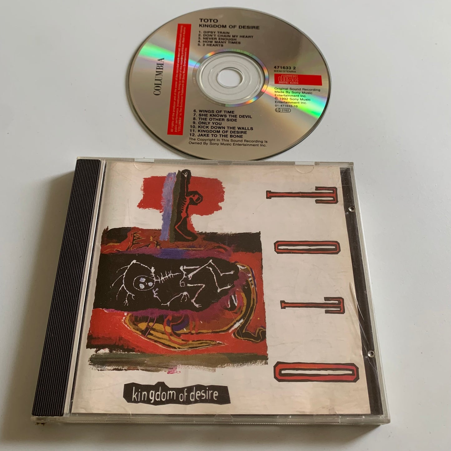 CD - Toto - Kingdom Of Desire - 1992 Occasion