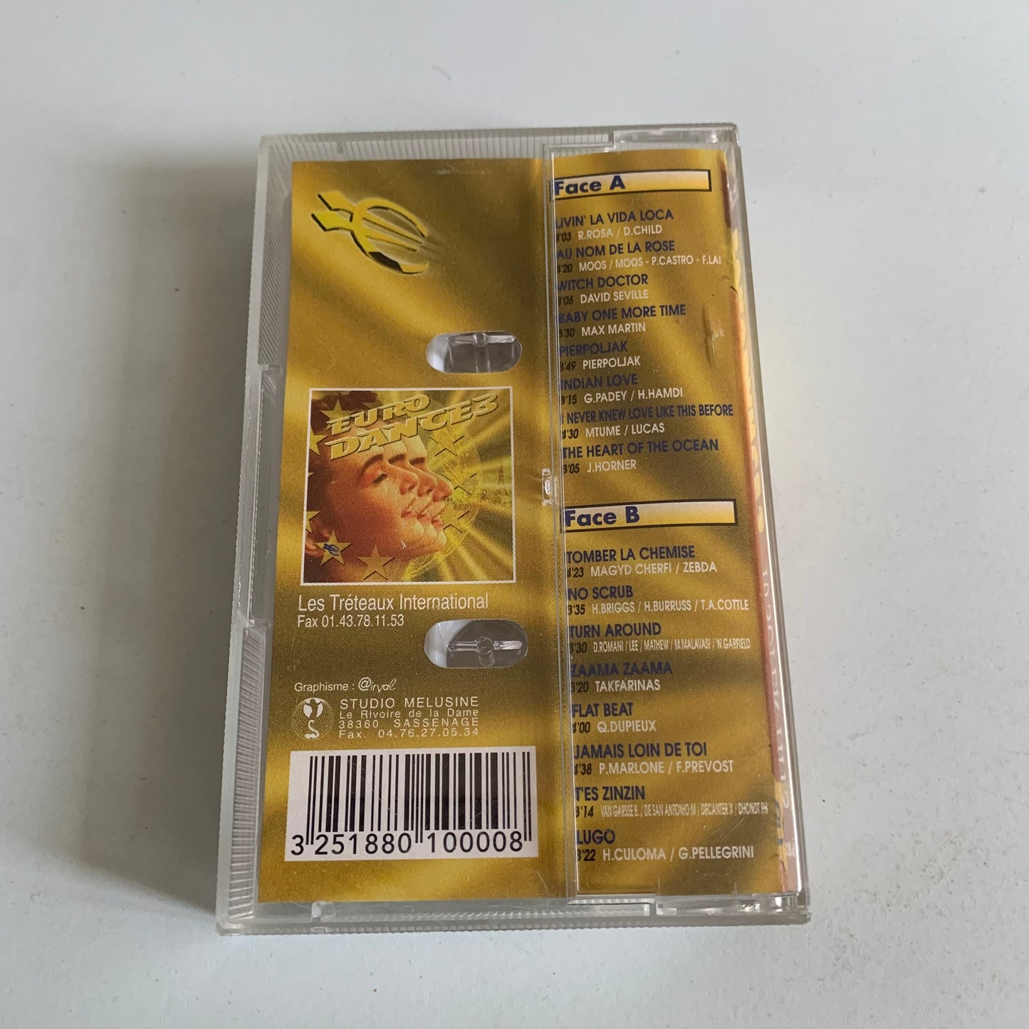Euro Dance 3 - 16 Super Hits - 1998 Occasion