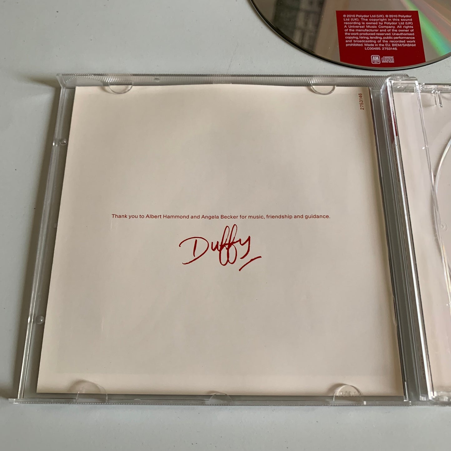 CD - Duffy - Endlessly - 2010 Occasion