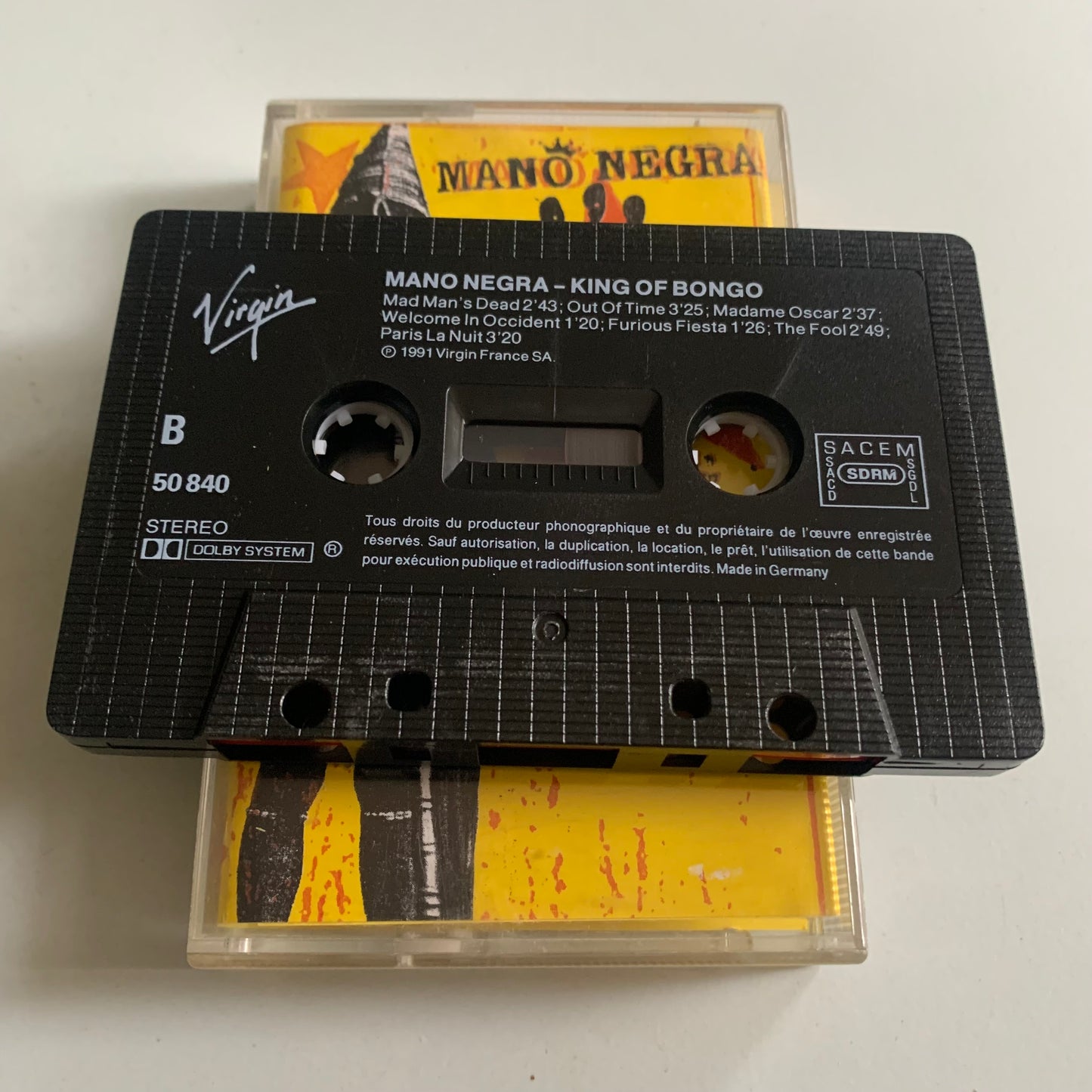 Mano Negra - King Of Bongo - 1991 Occasion