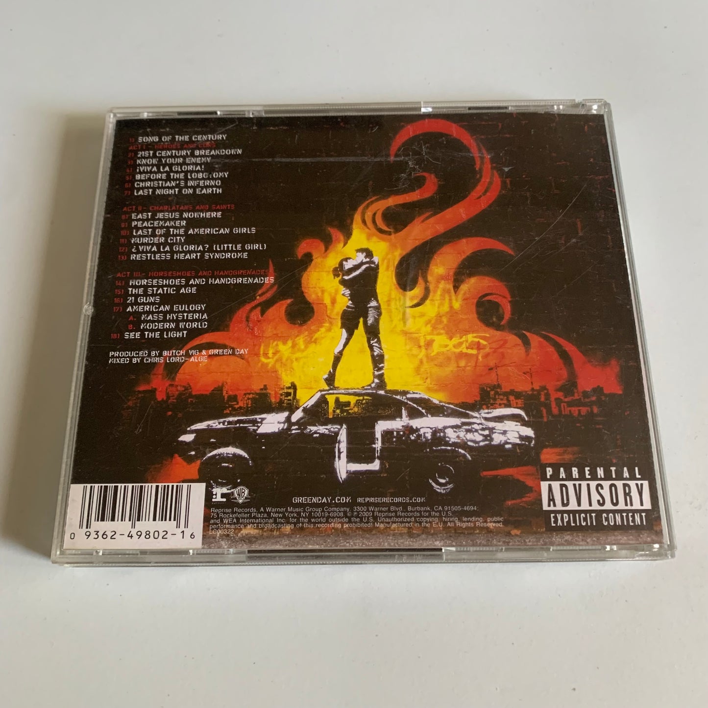 CD - Green Day - 21st Century Breakdown - 2009 Occasion