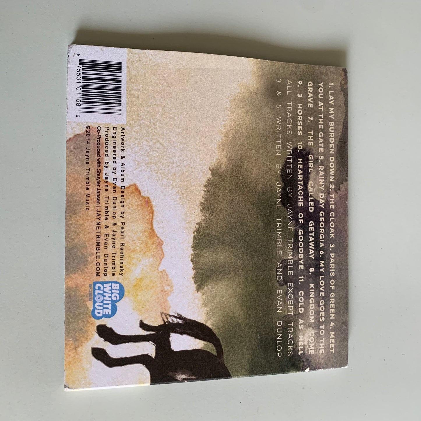 CD - Jayne Trimble - In The Morning - 2014 Occasion