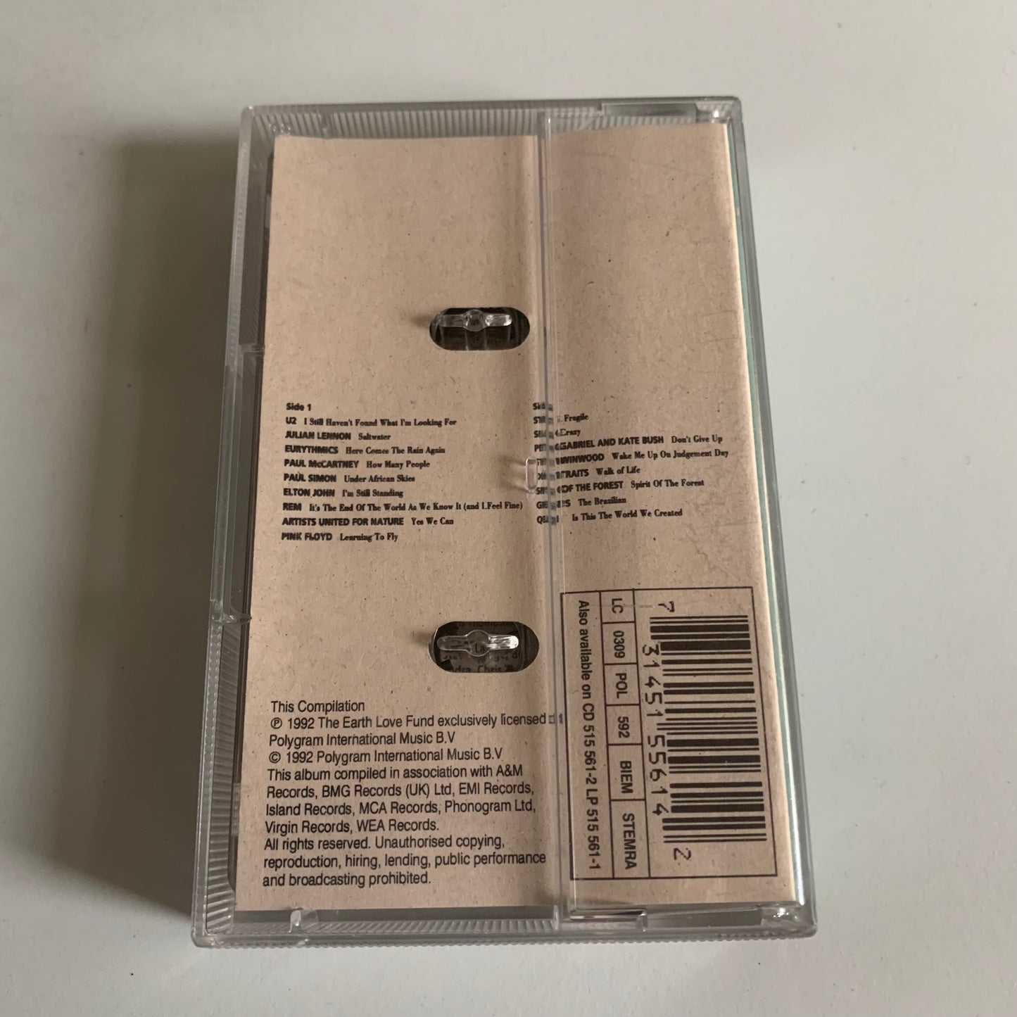 Variétés Compilation - Earthrise - The Rainforest Album - 1992 Occasion