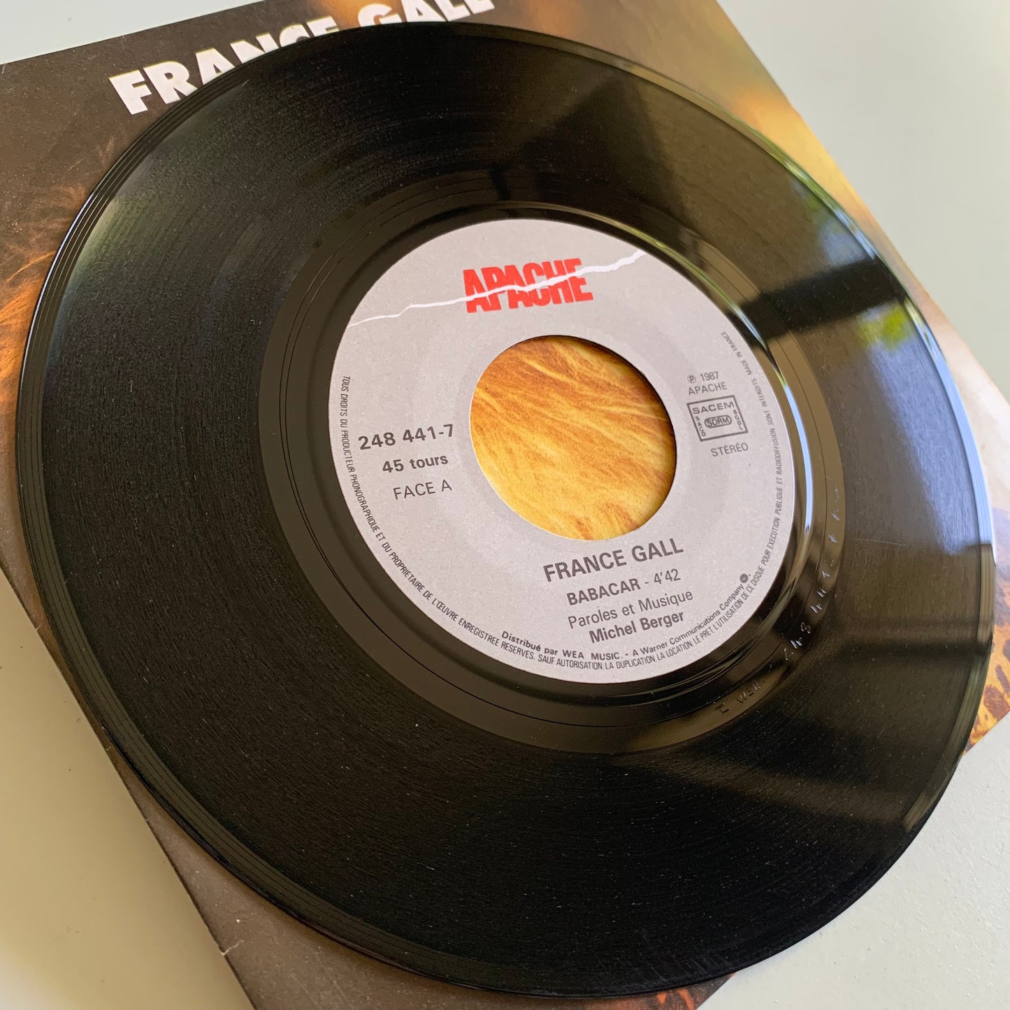 France Gall - Babacar - 1987 Occasion