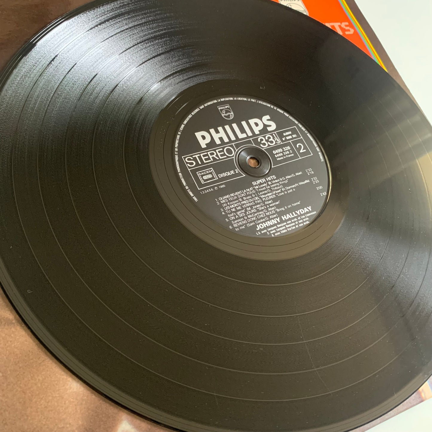Johnny Hallyday - Super Hits - Le Penitencier - Double LP Occasion