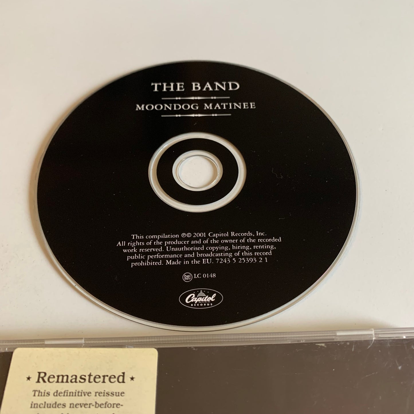 The Band - Moondog Matinee - 2001 Occasion