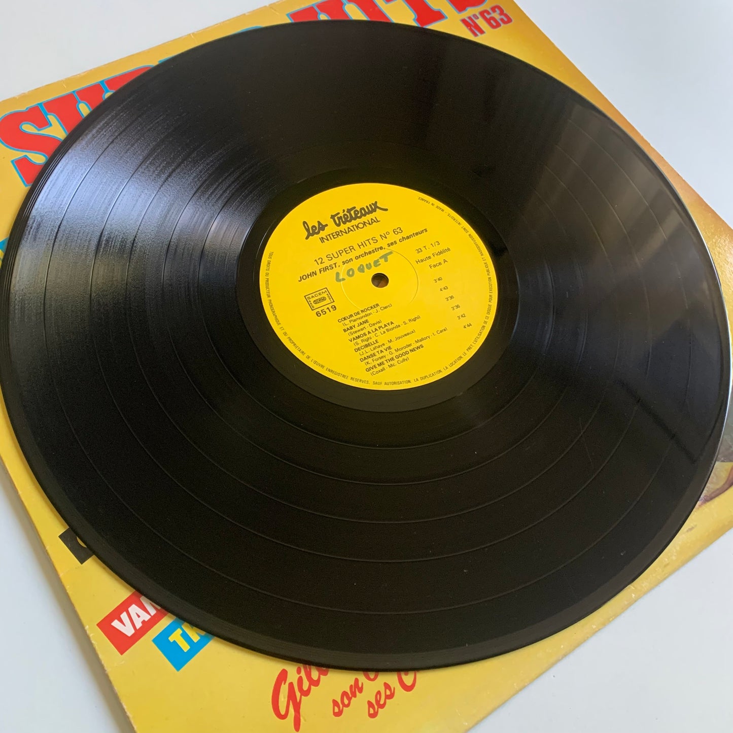 Gilles Pellegrini, Son Orchestre Et Ses Chanteurs - 12 Super Hits N°63 Occasion