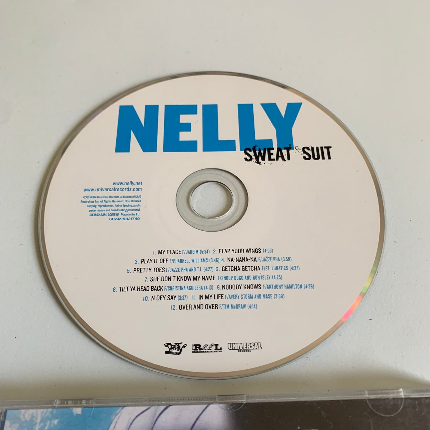 CD - Nelly - Sweat Suit - 2005 Occasion