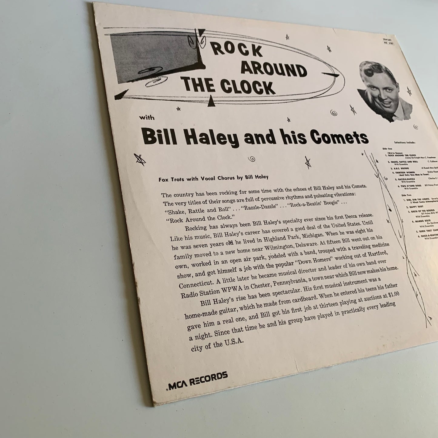 Bill Haley And His Comets - Rock Around The Clock - LP 1982 Occasion