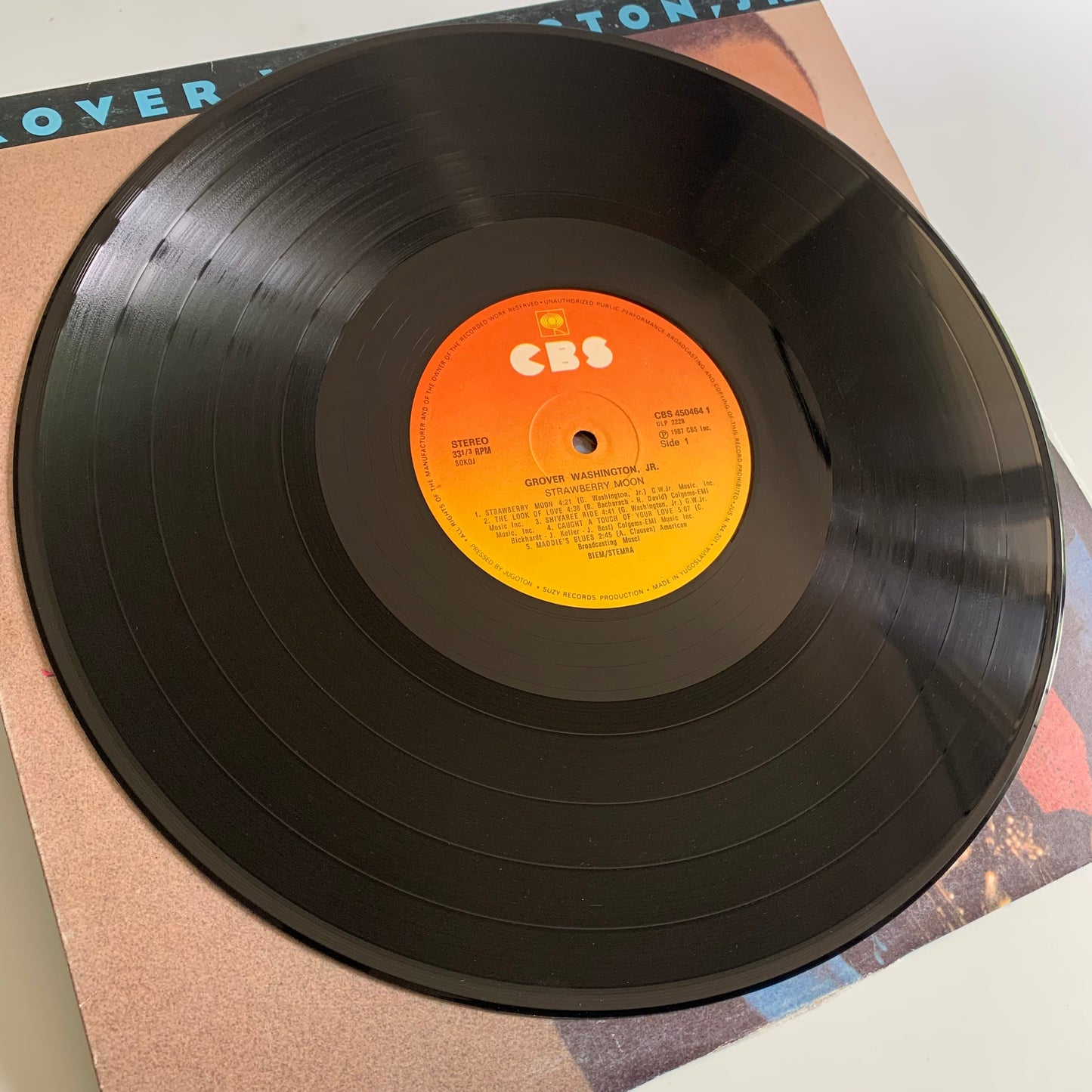 Grover Washington, Jr. - Strawberry Moon - LP 1987 Occasion