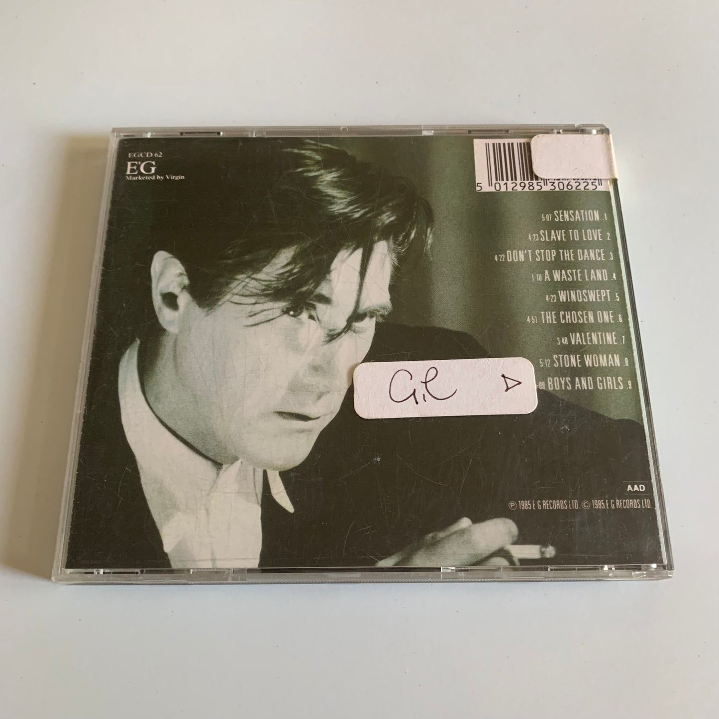CD - Bryan Ferry - Boys And Girls - 1985