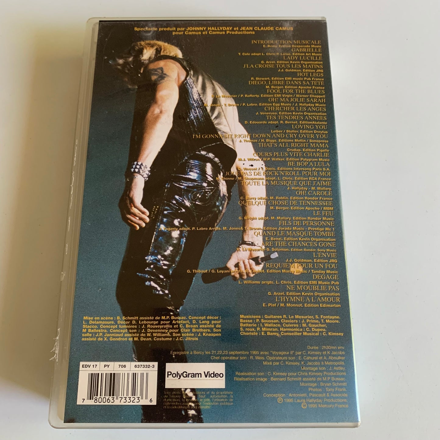 Johnny Hallyday - Lorada Tour - VHS 1995 Occasion