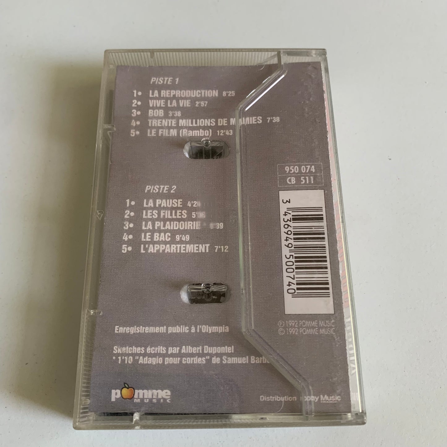 Albert Dupontel - L'Olympia 92 - 1992 Occasion