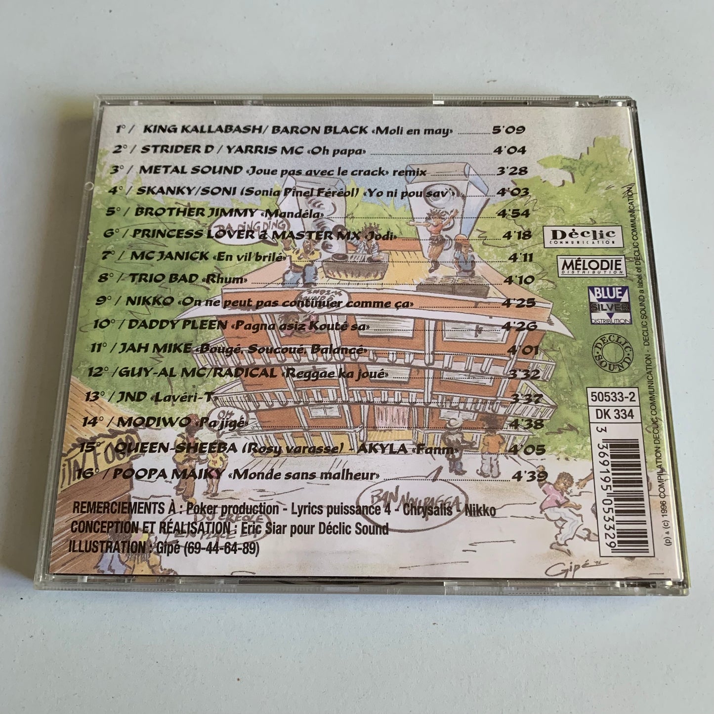 Variétés Compilation - Raga Dom II The Best Of Ragga French-West-Indies - 1996 Occasion