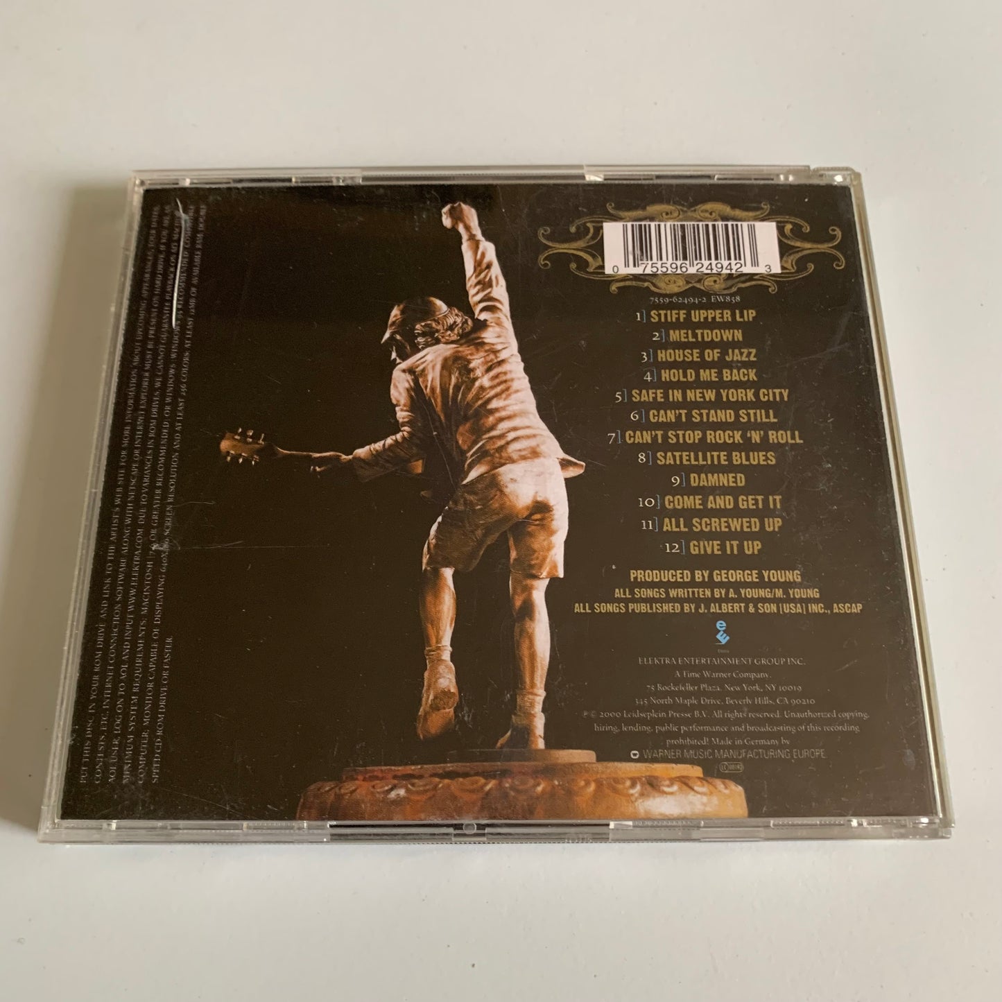 AC/DC - Stiff Upper Lip - 2000 Occasion